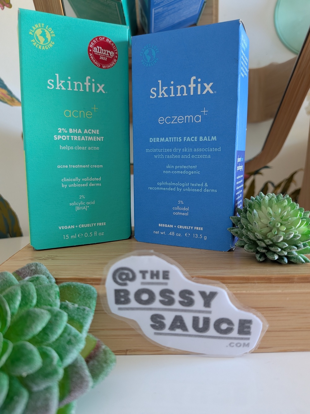 Skinfix Eczema+ Acne+ Skincare Treatment Duo NWT